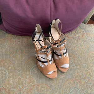 Calvin Klein heeled sandals